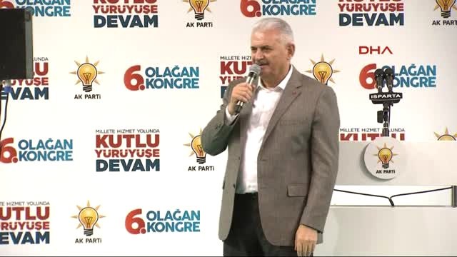 Isparta-Başbakan Binali Yıldırım AK Parti İl Kongresi'nde Konuştu