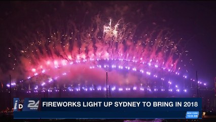 i24NEWS DESK | Fireworks light up in South Korea to welcome 2018 | Sunday, December 31st 2017