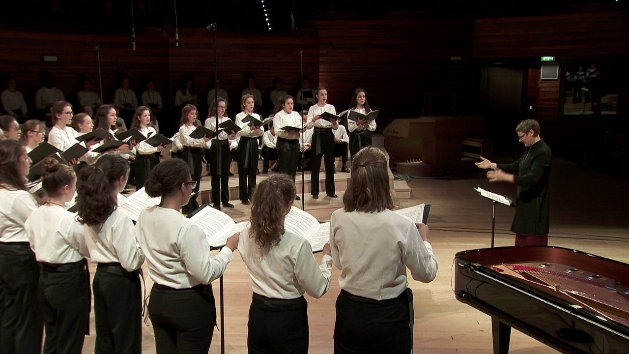 André Caplet : "Gloria" de la "Messe à trois voix" sous la direction de Marie-Noëlle Maerten