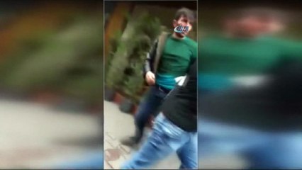 Linç girişimi kameraya yansıdı