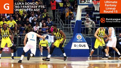 Ultimate Fantasy Lineup Round 15