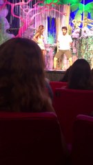 Pedro en escena día del debut - 27 de Diciembre