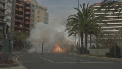 Alicante despide 2017 con una mascletá extraordinaria