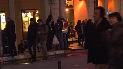 Beyoğlu Belediyesi Yılbaşı Mesaisi Yapan Gazetecilere Çadır Kurdu