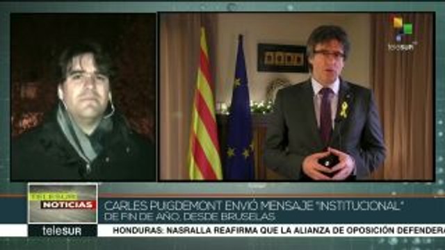 Tras elección, Puigdemont llama a Rajoy a buscar vías de diálogo