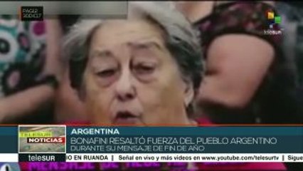 Bonafini envía mensaje navideño y llama a seguir en la lucha social