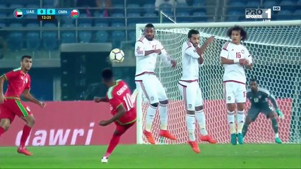 ملخص مباراة عمان والامارات ضمن مباريات خليجي 23