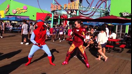 SPIDER-MAN vs IRON MAN | Superheroes | Spiderman | Superman | Frozen Elsa | Joker