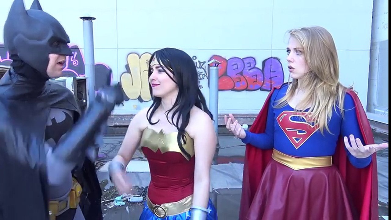 SPIDER-MAN, SUPERMAN, BATMAN - Superhero Bloopers! | Superheroes | Spiderman | Superman | Frozen Elsa | Joker