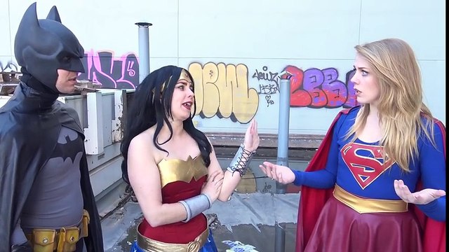 SUPERGIRL tries to Join the JUSTICE LEAGUE - with Batman, Wonder Woman | Superheroes | Spiderman | Superman | Frozen Elsa | Joker