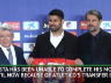 Diego Costa officially presented at Atletico Madrid