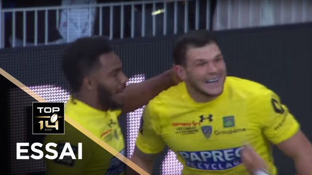 TOP 14 - Essai Rémy GROSSO (ASM) - Clermont - Castres - J14 - Saison 2017/2018