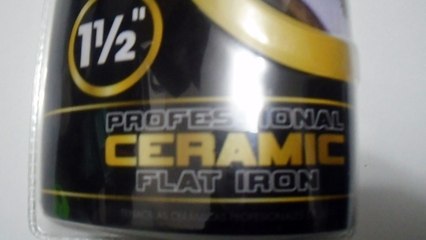 Andis 1.5-Inch High Heat Ceramic Hair Flattening Iron Black (67770) review