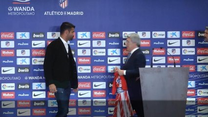 Atletico Madrid : Diego Costa officiellement présenté