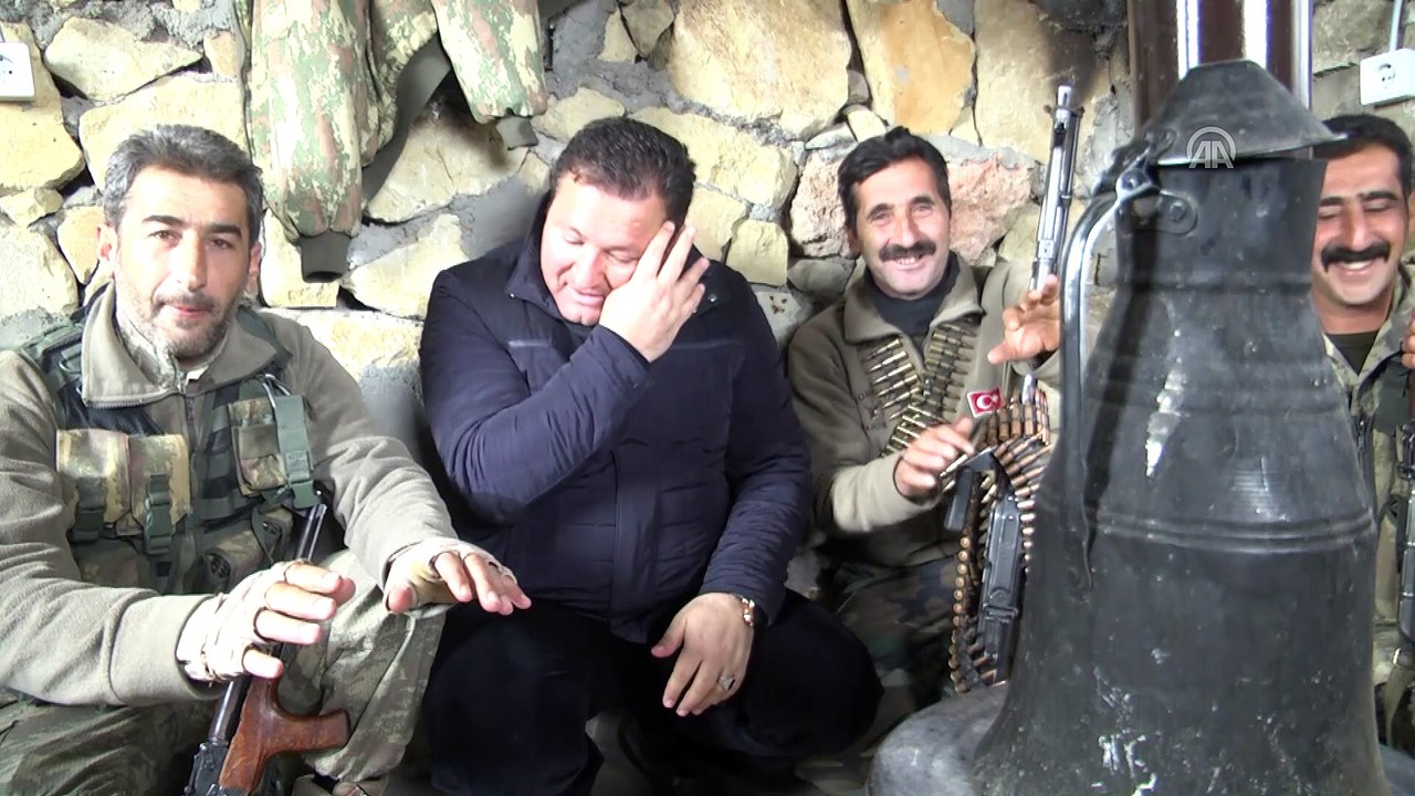 Yeni yıla vatan nöbetinde elleri tetikte giriyorlar - MARDİN