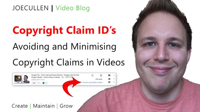 Copyright Claim ID's on YouTube Avoiding and Minimizing Copyright Claims