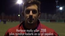 Gençlerbirliği futbolcularından yeni yıl mesajı