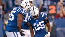 Marlon Mack fights for every inch on tough goal-line TD