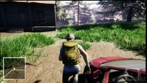 The Day After Alpha, gameplay Español 1, Buscando la mascara de gas y al Sheriff