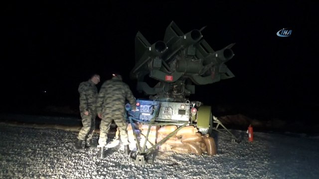 İlk kez görüntülenen Hawk Batarya Komutanlığı yeni yıla böyle girdi