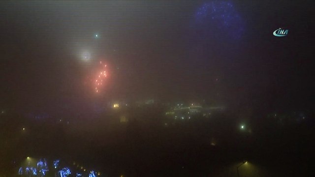 Kapadokya, 2018'e havai fişek gösterileri ile 'Merhaba' dedi