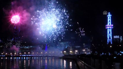 Azerbaycan 2018'e coşkuyla girdi - BAKÜ