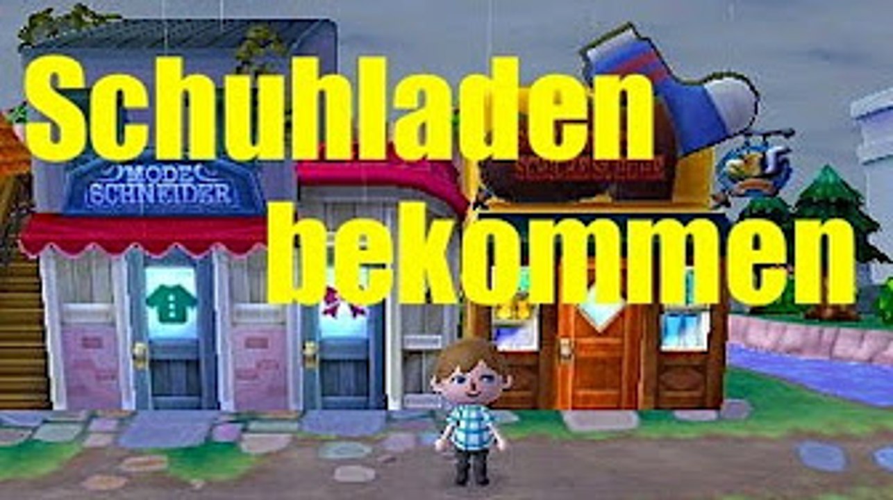 Animal Crossing: New Leaf Welome Amiibo Schuberts Schuhladen bekommen
