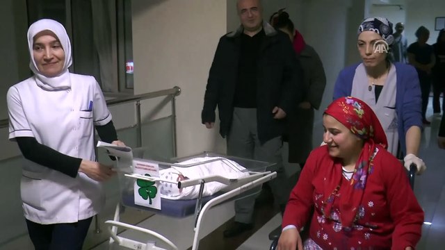 Yeni yılın ilk bebeği dünyaya geldi - KAYSERİ