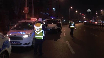 Kayseri'de Polisten Yılbaşı Denetimleri