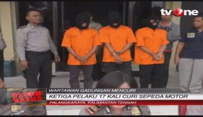 Wartawan Gadungan 17 Kali Curi Sepeda Motor