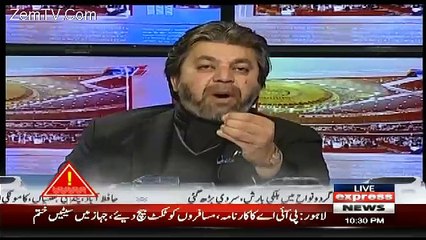Ali Muhmmad Khan Grills Sajid Tarar