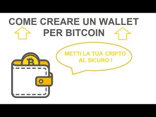 Come creare un wallet per bitcoin.