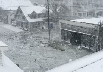 Ocean Floods Massachusetts Town After Seawall Breaches During Nor'easter