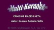 Ana Barbara - Como Me Haces Falta (Karaoke)