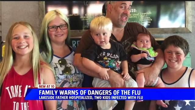 Father Fighting for His Life After Ignoring Flu Symptoms