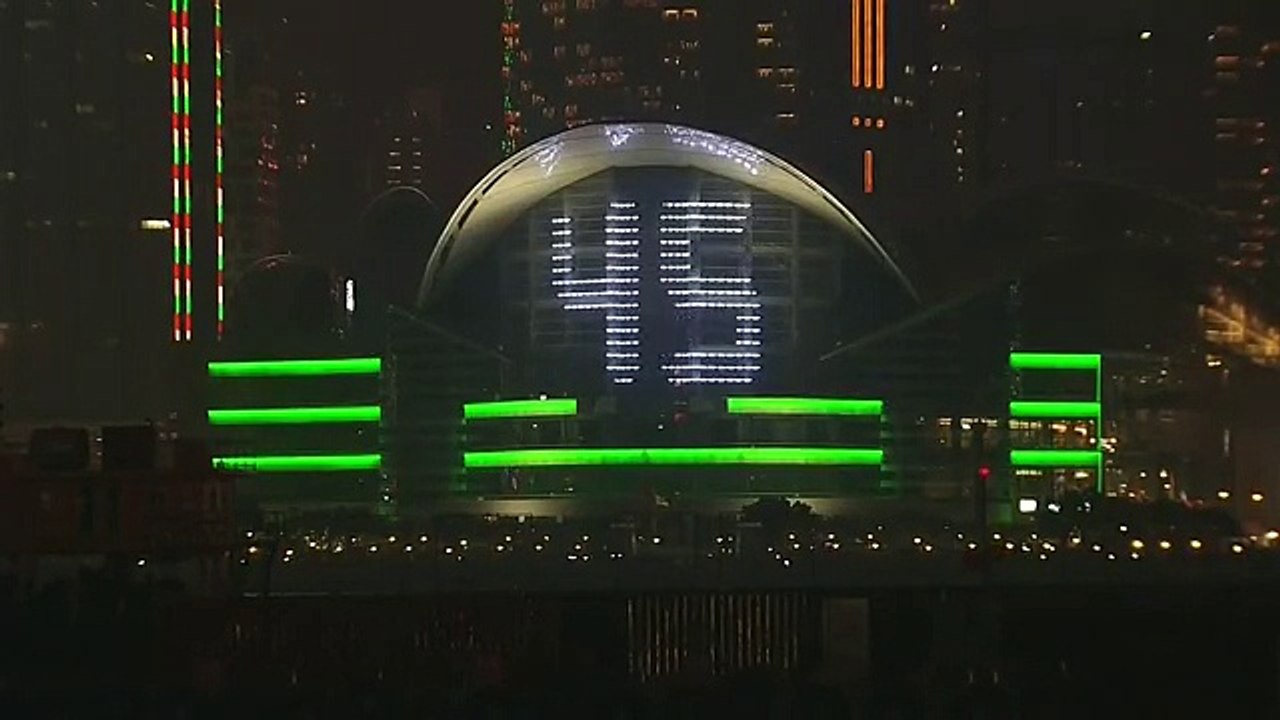 HONG KONG FIREWORKS 2018 Happy new year from HONG KONG ❤️