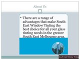 Window tinting Melbourne | Southeast Window Tinting