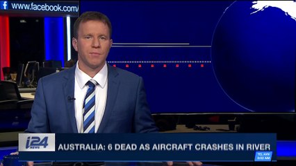 i24NEWS DESK | Australia: 6 dead as aircraft crashes in river | Monday, January 1st 2018