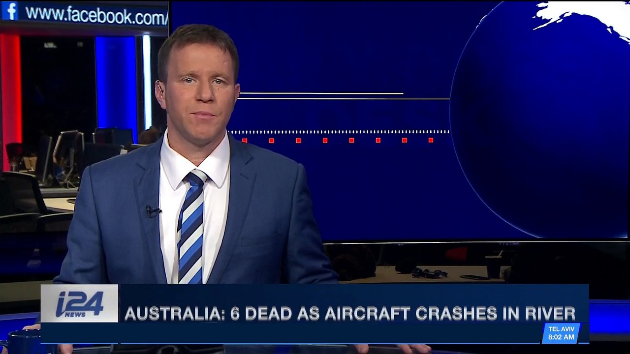 i24NEWS DESK | Australia: 6 dead as aircraft crashes in river | Monday, January 1st 2018