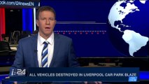 i24NEWS DESK | All vehicles destroyed in Liverpool car park blaze | Monday, January 1st 2018