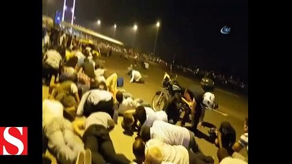 Darbeci teröristler 15 Temmuz gecesi halkın üzerine böyle ateş açmıştı