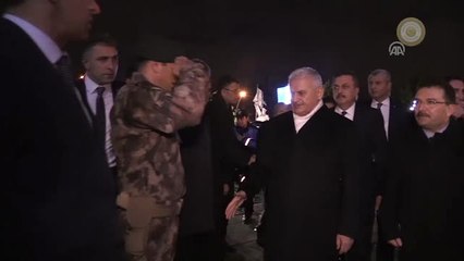 Başbakan Yıldırım Emniyet Genel Müdürlüğü Koordinasyon Merkezini Ziyaret Etti