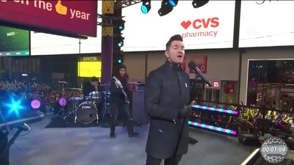 Times Meydanı'nda Yeni Yıl Kutlaması - New