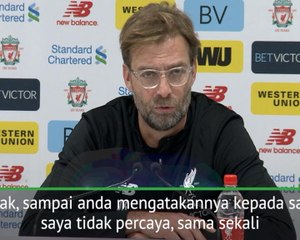 Kesulitan melawan Burnley tak ada artinya - Klopp