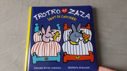 Histoire pour les enfants Trotro et Zaza vont se coucher