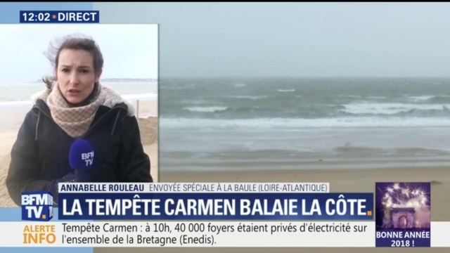 Tempête Carmen: d'importantes vagues attendues en début d'après-midi sur le littoral atlantique
