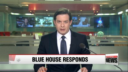 Blue House welcomes Pyongyang&apos;s wilingness to send delegation to PyeongChang games