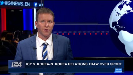 i24NEWS DESK | Icy S.Korea-N.Korea relations thaw over sport | Monday, January 1st 2018