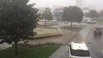 Tempête Carmen. Orage sur la ville des Sables-d’Olonne