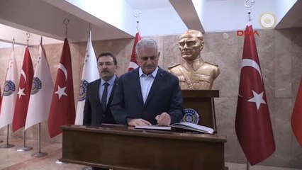Başbakan Yıldırım Egm Kordinasyon Merkezini Ziyaret Etti